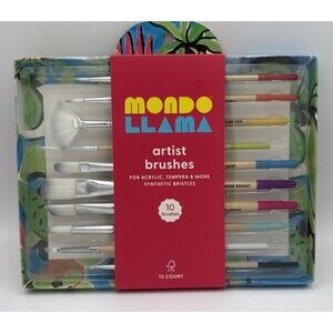 10pc Artist Paintbrush Set - Mondo Llama™